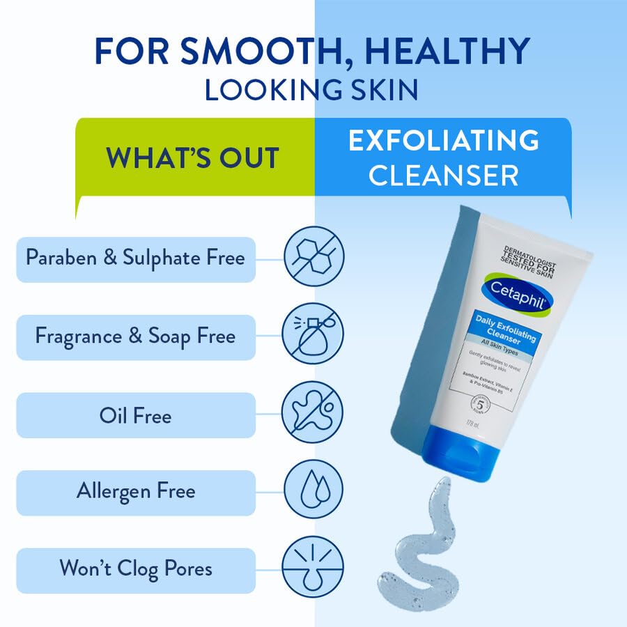 Image of Cetaphil Daily Exfolating Lotion - Pack of 178 ml