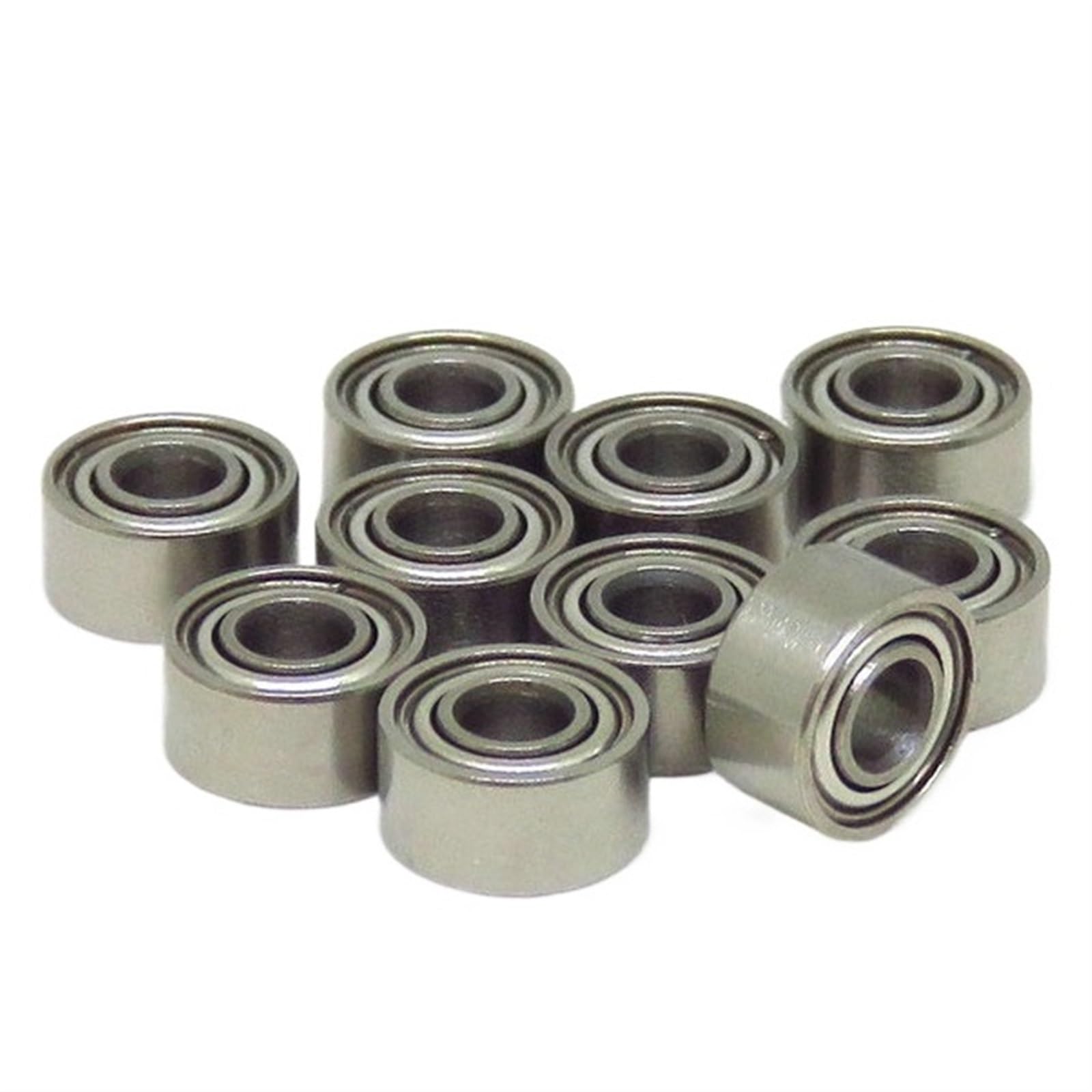 Deep Groove Double Rubber Seal Bearings 10pcs 3x6x2.5 Mm SMR63ZZ Bearing ABEC-7 Stiainless Steel Bearings 3 * 6 * 2.5 Mm MR63 SMR63 Z ZZ L630ZZ Line Cup Bearing(SMR84Z 4x8x3mm)