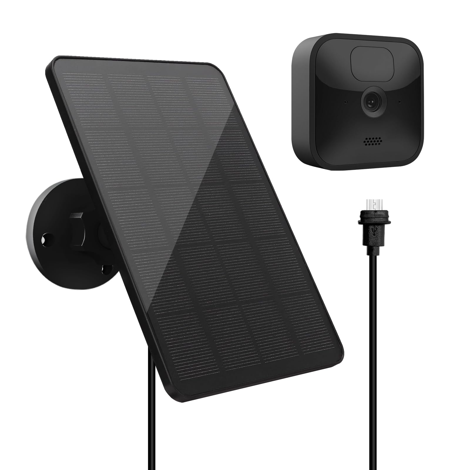 Pannello Solare 4W Per Fotocamera Blink - Caricatore Esterno Con Cavo 3m - Foto 11