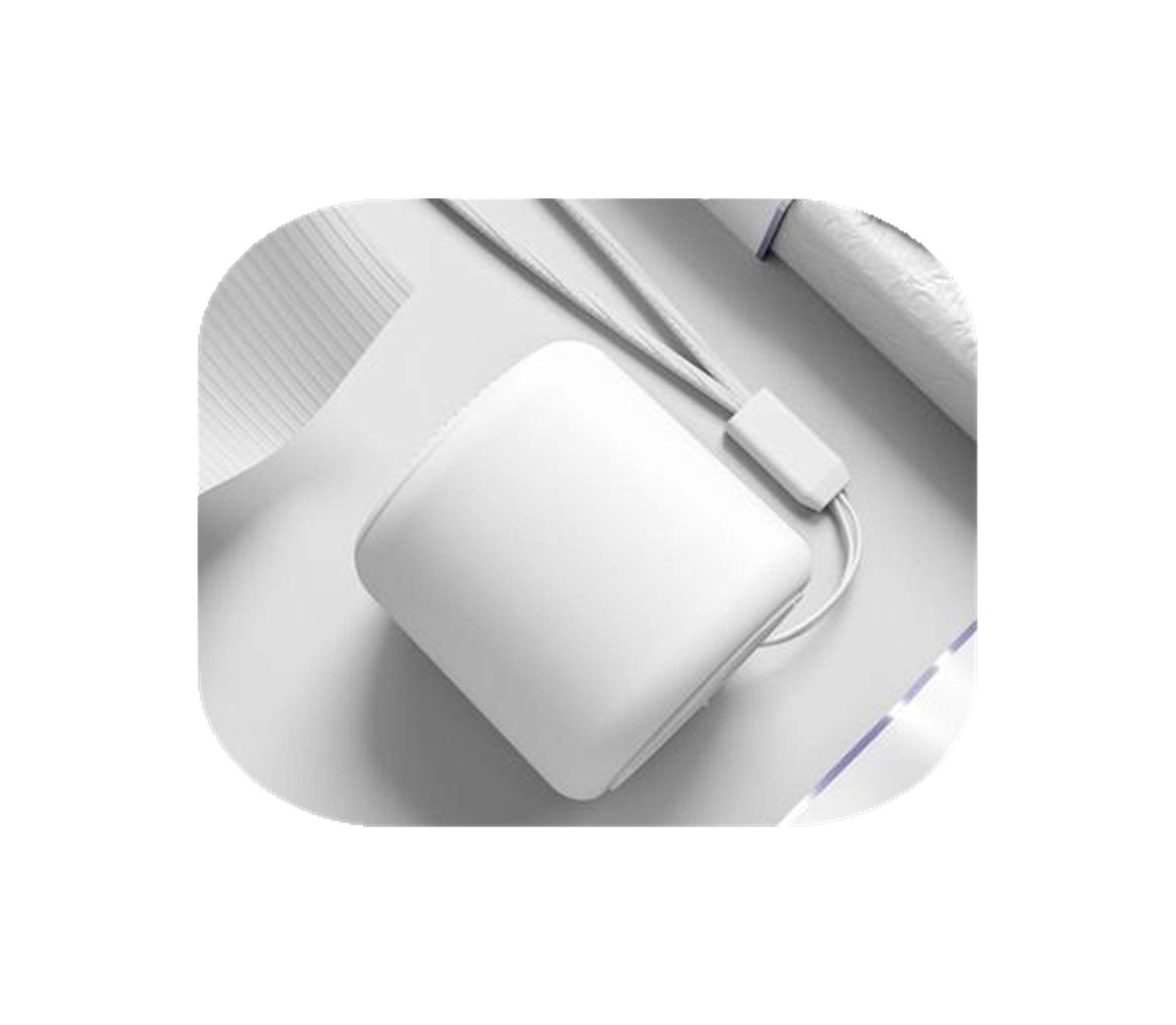 ZYstyleBluetooth speaker mini sound cute outdoor household low cannon portable convenience collection round small steel gun Speaker Home Outdoor Mini Retro Portable Bluetooth (Color : White)