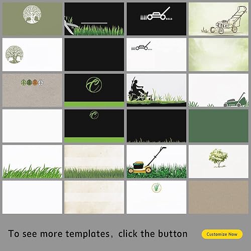 Miniatura 4 de Tarjetas de visita personalizadas para pequeñas empresas  10.58 ozm de grosor, doble cara, impresión premium, acabado mate, impermeable, a todo