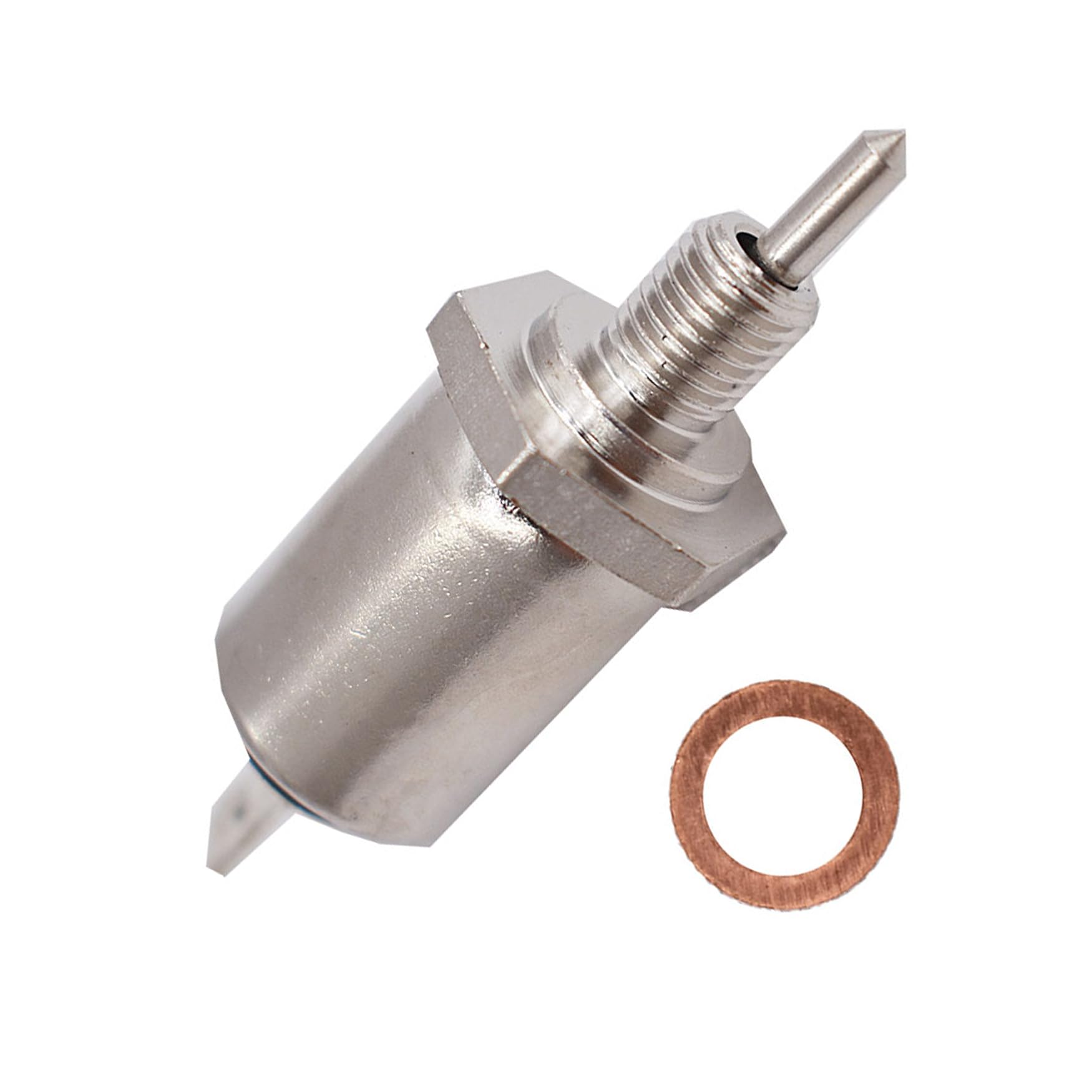 WFLNHB - Solenoide de apagado de combustible para carburador 21188-2011 y M138477 para John Deere M138477 LT180 LX277 X475 X520 X540 X700 X710 Z840 GX325 GX345