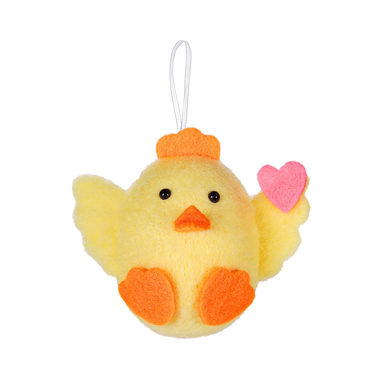 Buxuaaaa Felts Ornaments Easter Felts Chick Hangings Ornaments Colorful Easter Tree Decorations Hangings Eggs Decorations