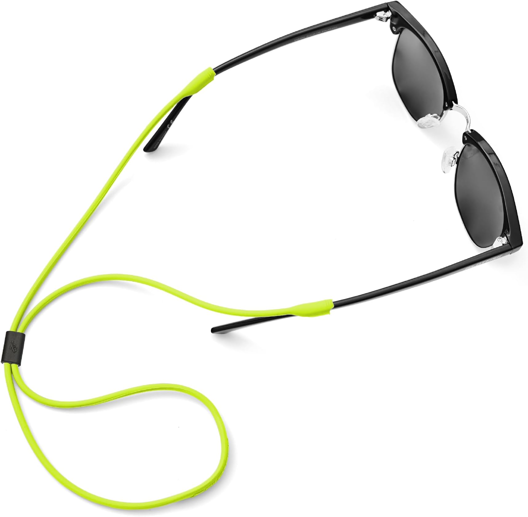 Pilotfish Premium Silicone Sunglasses Strap, Adjustable Glasses Retainer with Unique Passthrough Design – Universal Fit