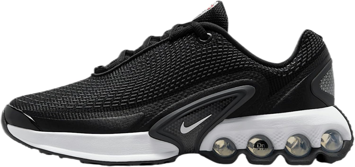 Nike Air Max Dn Big Kids' Shoes (FB8987-007, Black/Dark Grey/Black/White)