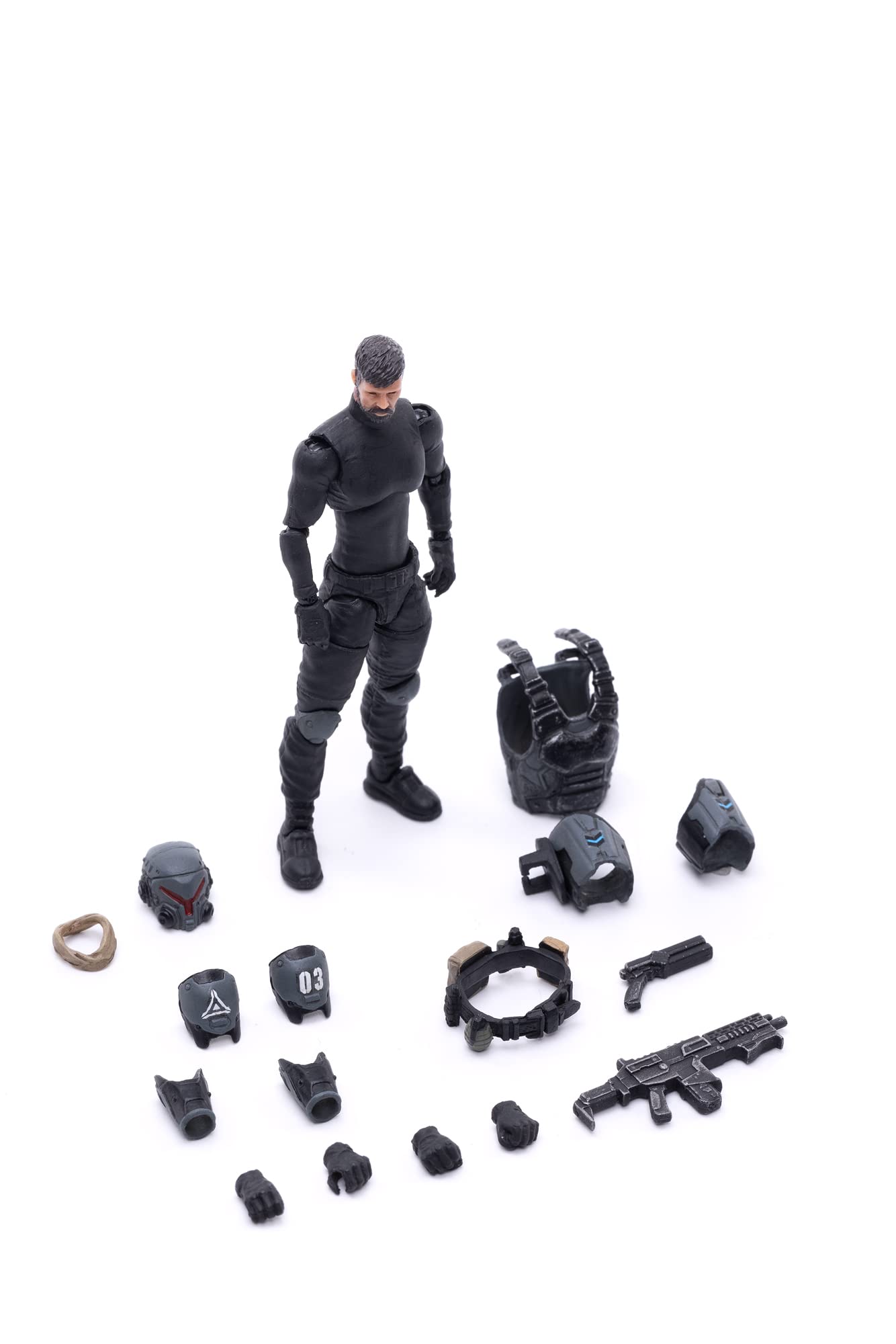 Amazon | JOYTOY 闇源シリーズ アイアンレッカー03 市街戦メカ PVC&ABS