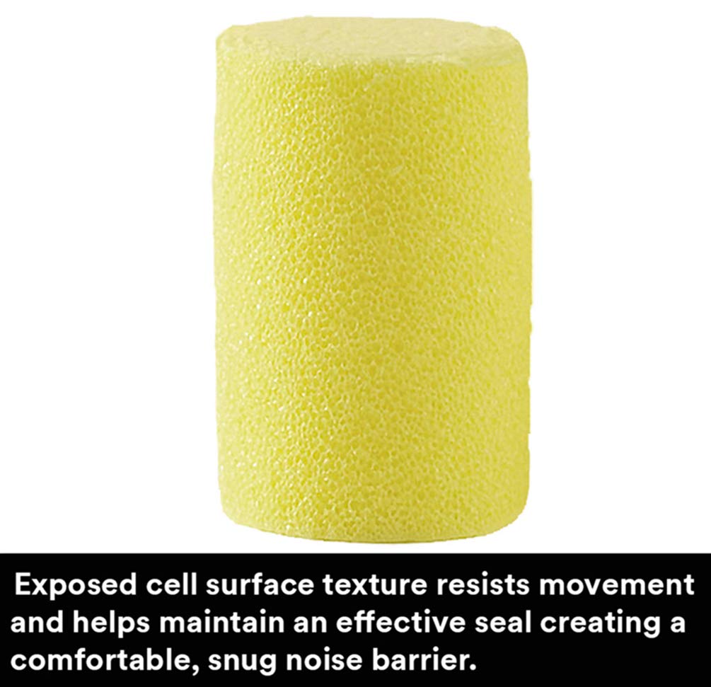 3M Ear Plugs, E-A-R Classic Small 311-1103, 200 Pair of Disposable Earplugs, Pairs Individually Wrapped, Uncorded, 29 dB NRR, Foam, Smaller Ear Canals, Roll Down, ANSI/ASA S12.71-2018