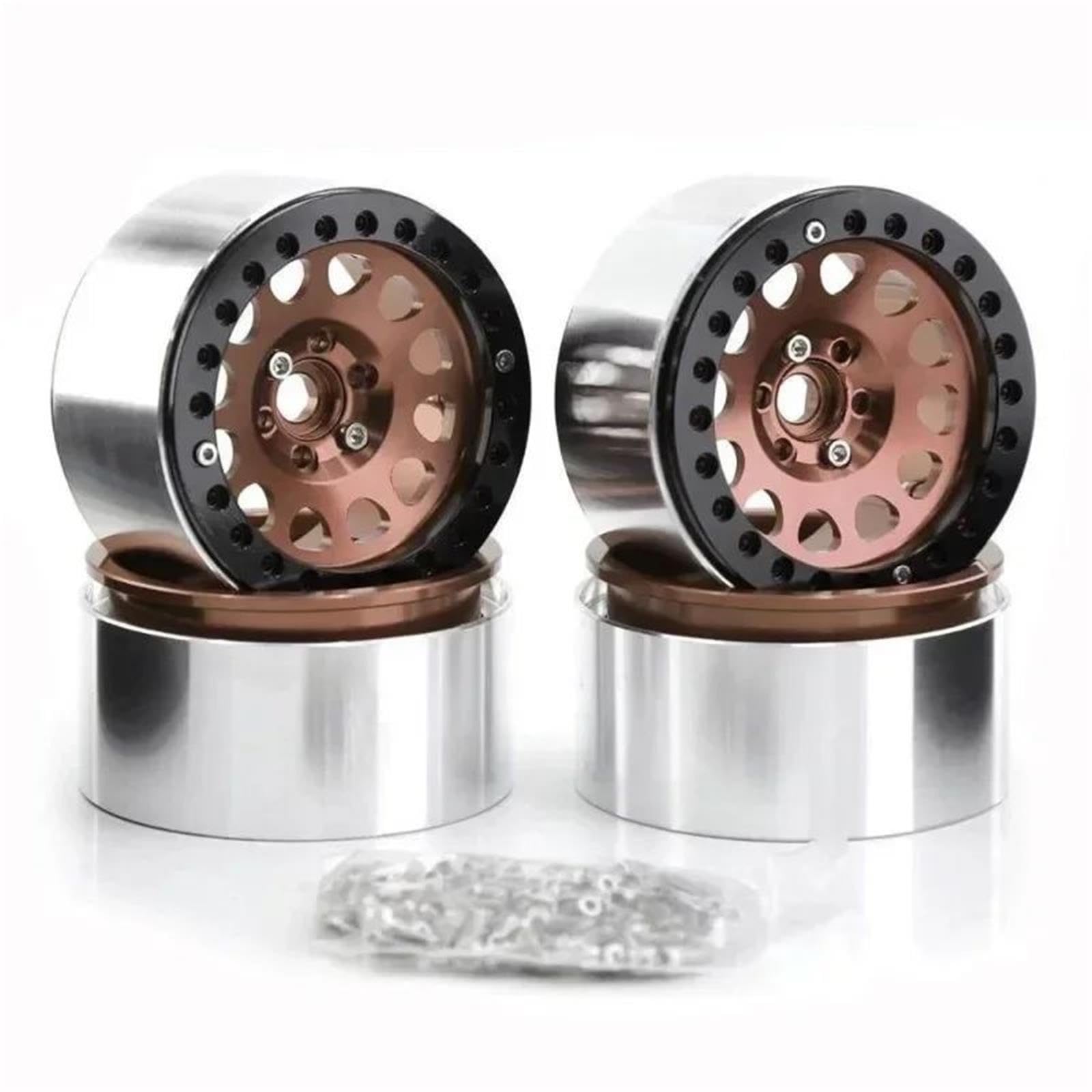 Ruote Beadlock RC Per Vanquish VS4-10 Per Auto Redcat Gen8 1/10