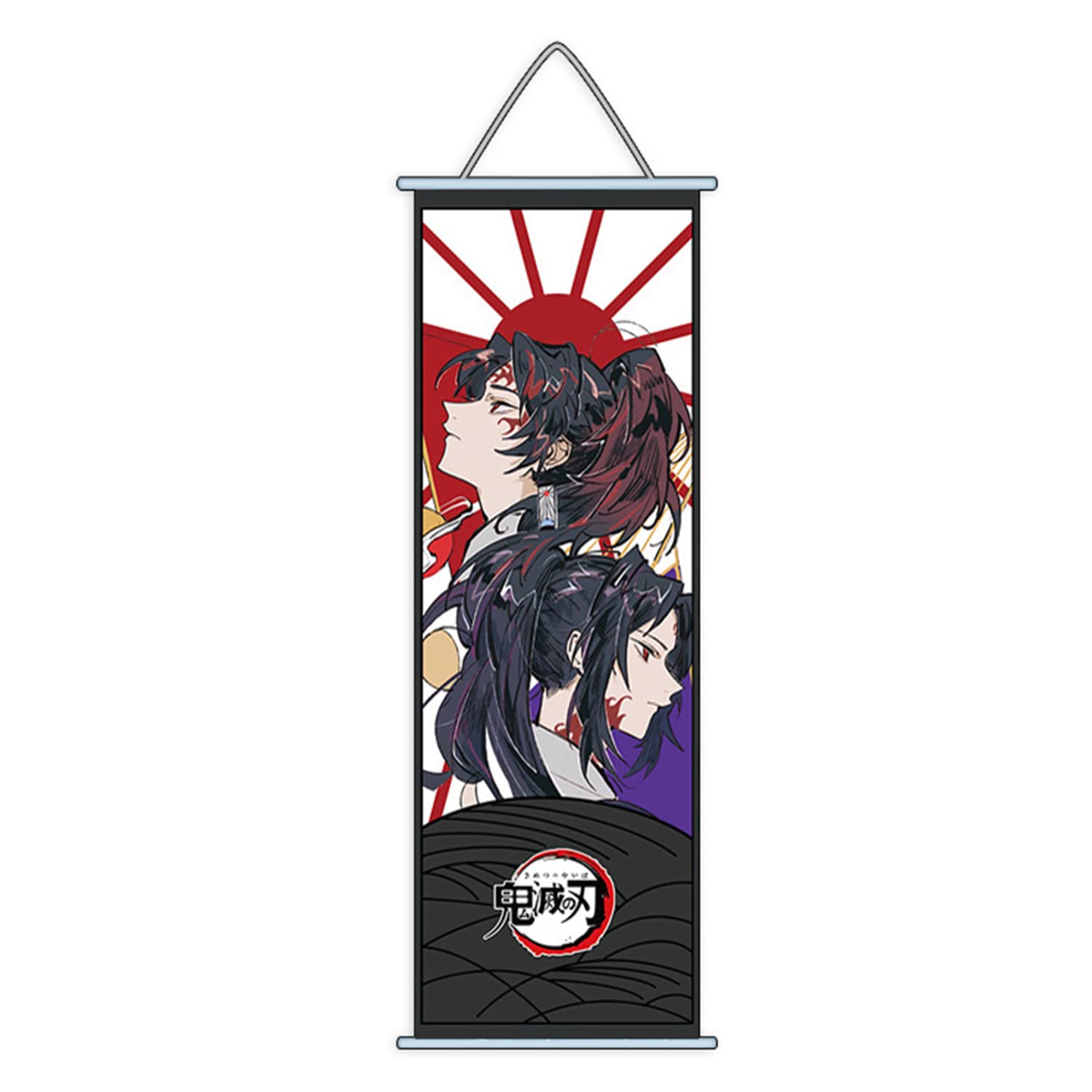 Buy Anime Demon Slayer Paintings Fabric Cloth Poster Wall Scroll Blade 