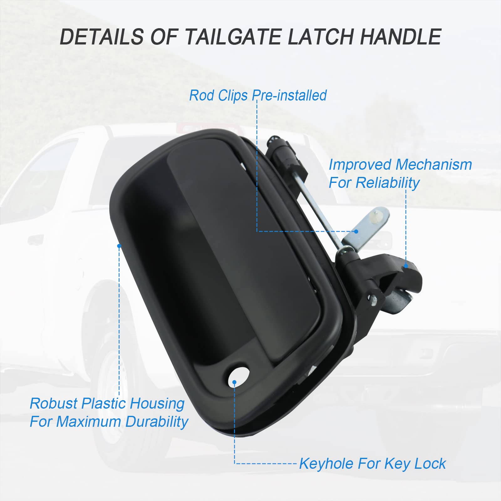 Contra Cerradura Puerta Trasera Levadiza Ford Winstar 95-03 | Envío Gratis