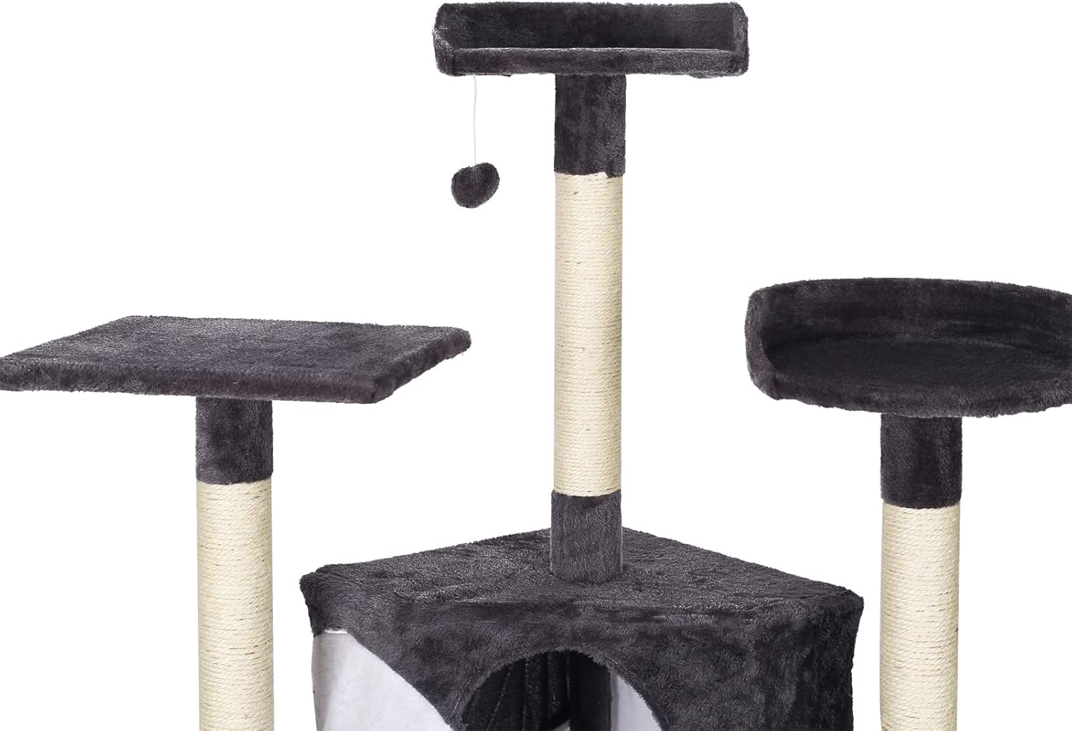 Base of WilTec Cat Tree with scratching ramp