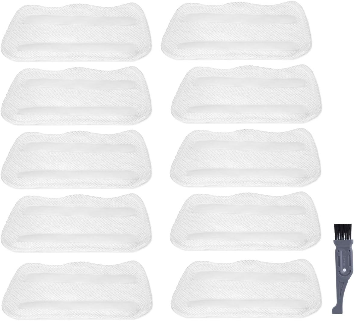 I clean 10 Packs Steam Mops Pads Compatible with Shark Steam & Spray Mop S3101, S3250, S3251