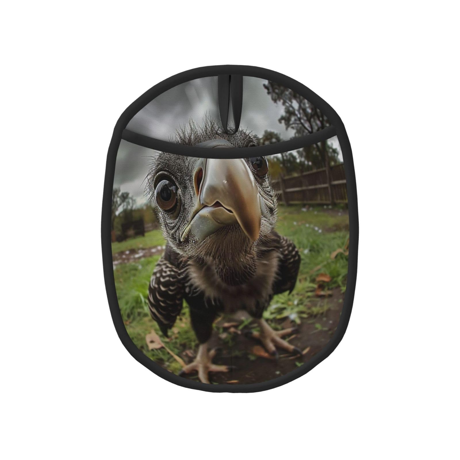 Pot Holders Set of 1 PC Kitchen Heat Resistant Potholders Bald Eagle Photos Silicone Aunty-hot Pad Cotton Lining Oven Hot Pads for Cooking Baking BBQ Microwave Kitchen