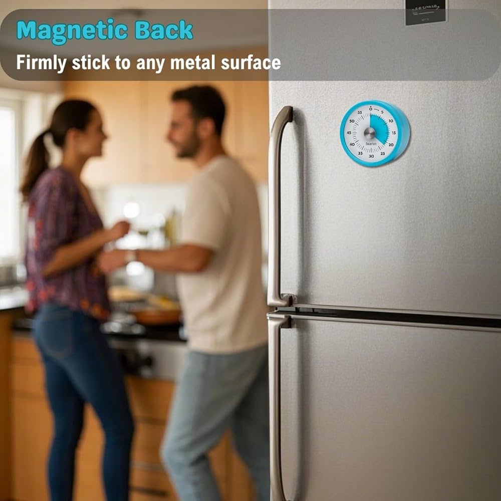 Amazon.com: Searon Kitchen Timers for Cooking, Magnetic