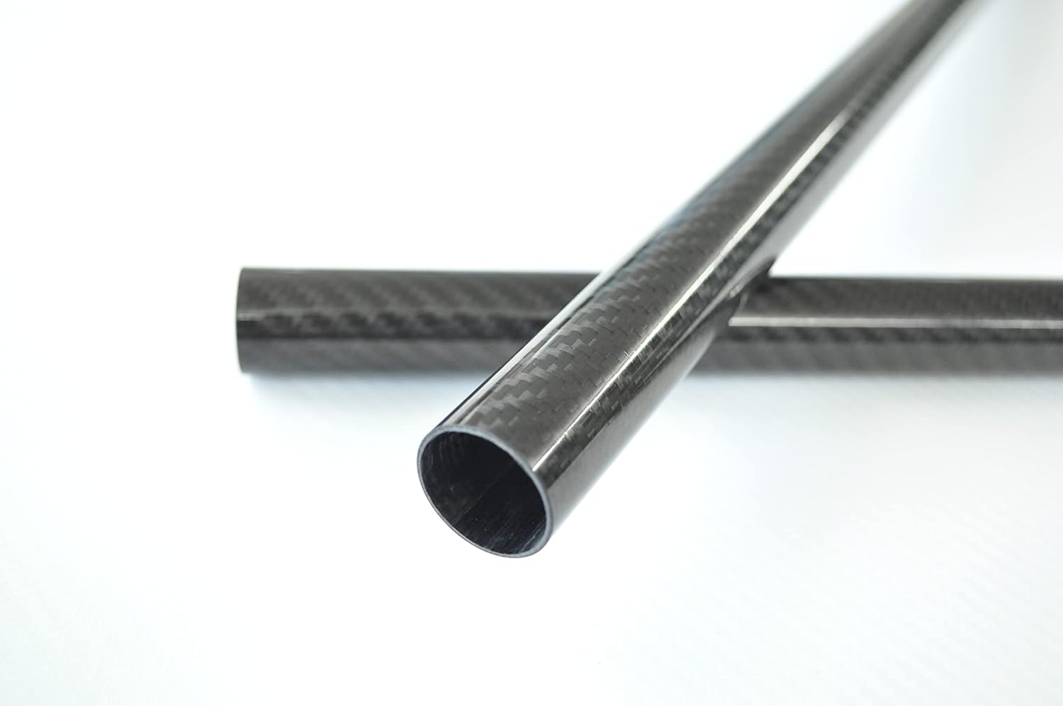 Carbon Fiber Tube OD36 38 40 42 44 45 46 50 60 80 90 100mm Length 1000mm Roll Wrapped Matt Glossy Surface High Strength UAV DIY (1, 1pcs 36x34x1000mm Twill Glossy)