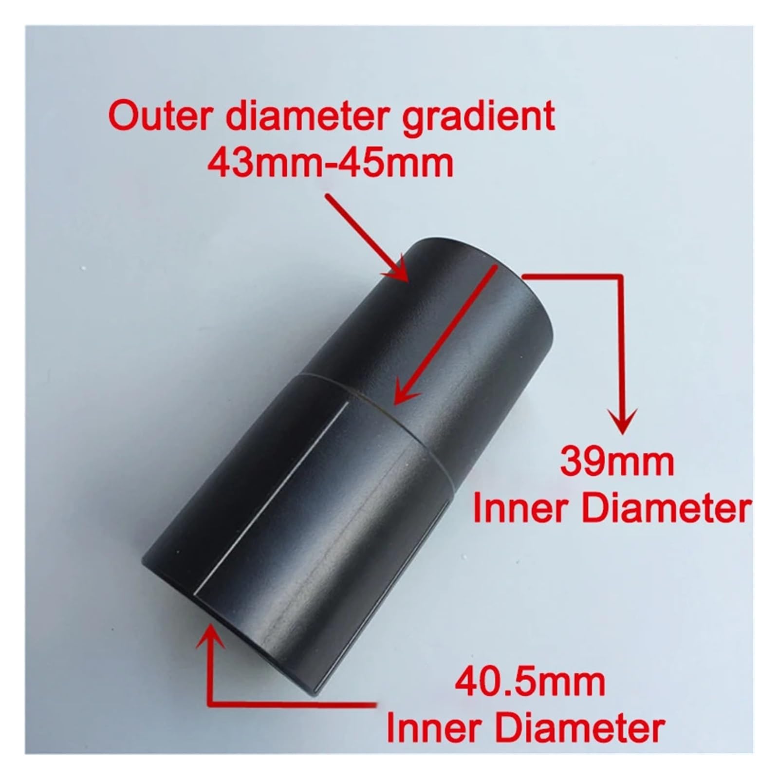 Juego de separador ciclónico con manguera de 32mm de diámetro interior y adaptador, colector de polvo for aspiradora, filtro ciclónico Industrial