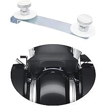 1997-2024 Rear Fender Studplate with 1/4-20 Thread Seat Mount Nut Assy for Harley Touring Softail Road Glide Road King Electra Glide Street Glide Fat Bob Fat Boy Low Rider Street Bob (Chrome)