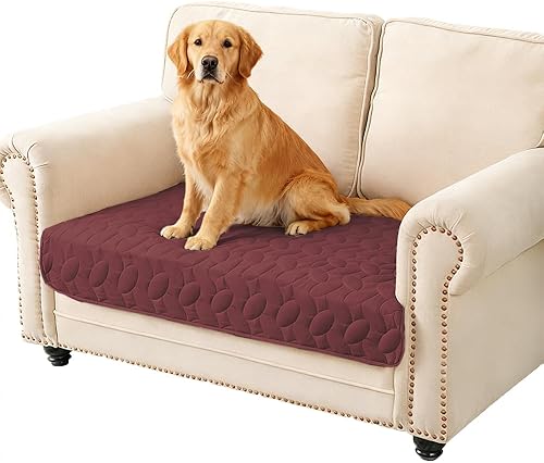 Miniatura 53 de Ameritex Funda de cama para mascotas, manta para cama de perro, para sofá y muebles, impermeable, nuevo diseño