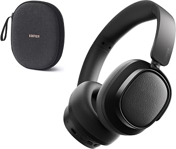 Edifier ES850NB Bluetooth Headphones, Noise Cancelling, LDAC/AAC Compatible, High Sound Quality, New ES Series, Popular Gift, Hi-Res Audio Wired/Wireless, Space Audio Compatible, Up to 92 Hours