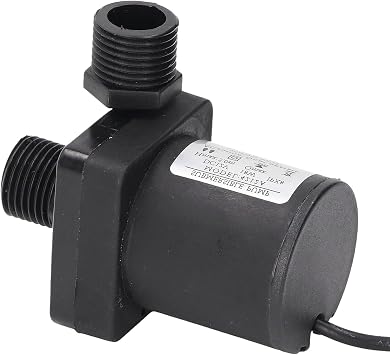 Mini Brushless Submersible Water Pump - NeilBee 12v Ultra Quiet Motor Micro Water Cooling Pump, Multifunction Threaded Water Pump, Submersible Pump for Aquaponics Garden Fountain