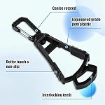 4Pcs Clips de gants pour le travail Porte-gants,Clip de ceinture de sécurité Gants de porte-gant,préventer la perte, garder les mains libres
