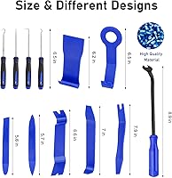 Vista 2 de GLK Juego de herramientas de extracción de moldura automática, kit de herramientas de palanca de plástico, herramienta de palanca, herramienta