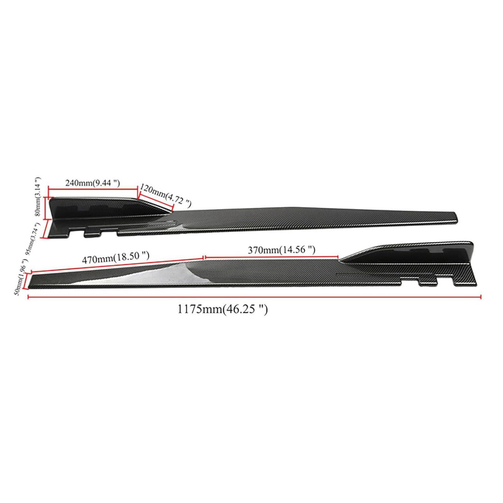 Auto Seitenschweller für BMW X3 G45 2024 2025 2026, Rocker Splitter Seitentrittleistenpedale Karosserie-Kit, Auto Zubehör,Bright Black