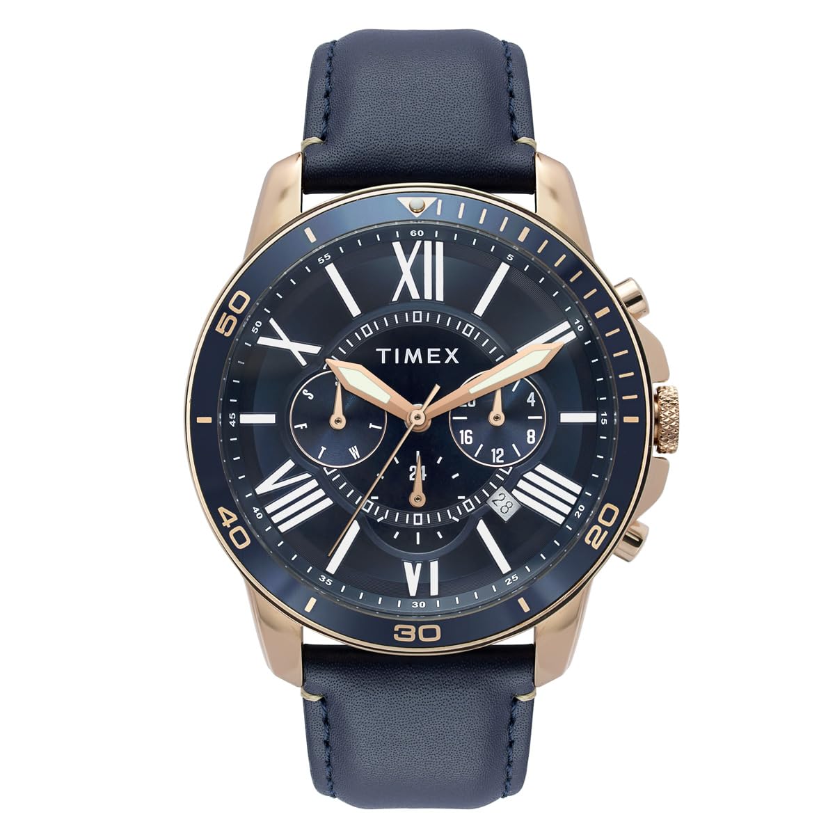 Analog Watch for Man with Round Dial & Water Resistant Men's Wrist Watches-image-45