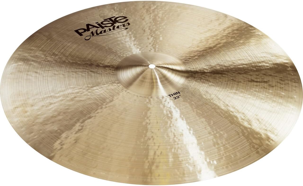 Paiste 22 Inches Masters Thin Ride Cymbal
