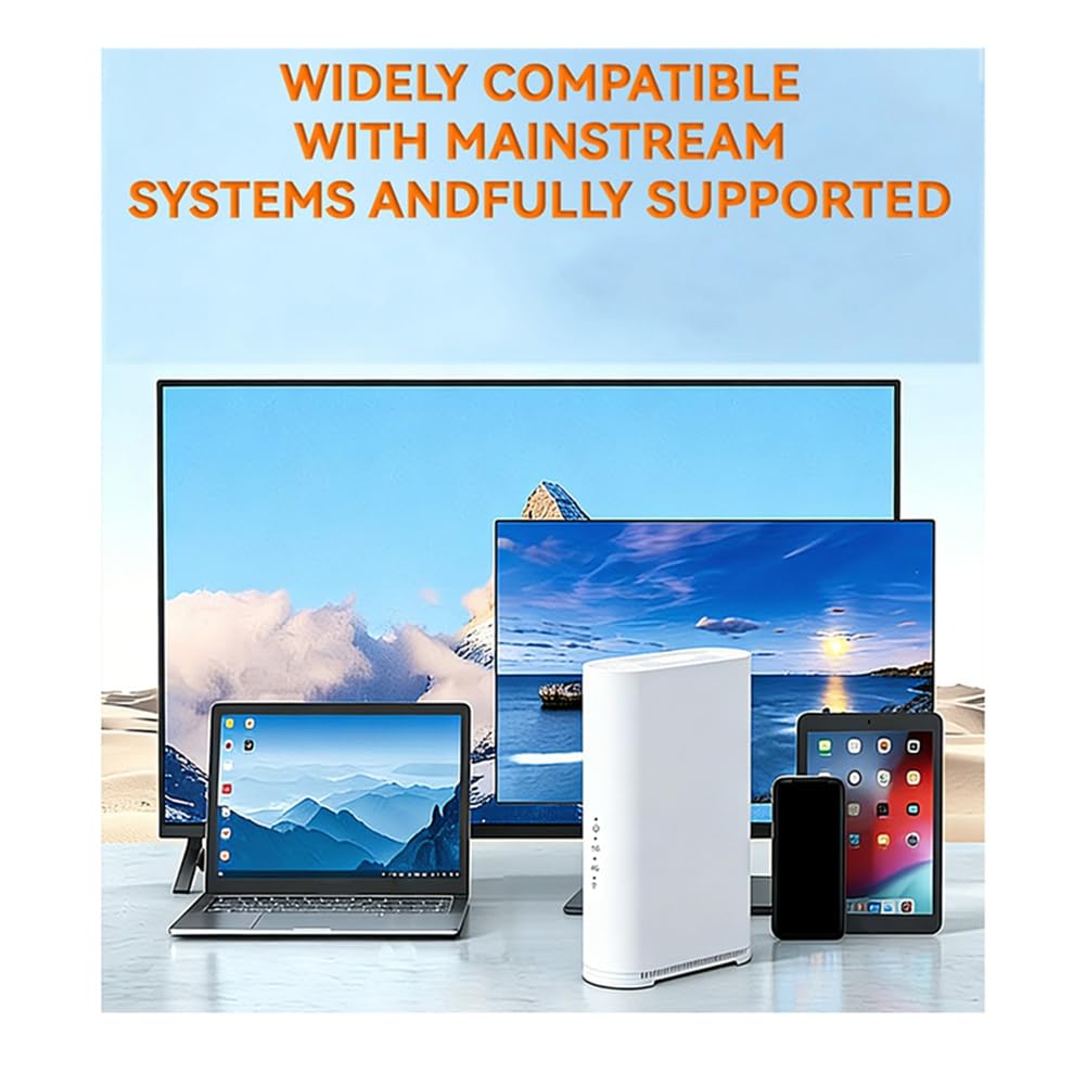 Router Gigabit Wireless WiFi 6 5G con Slot SIM Router Wireless Mobile WiFi6 LTE B42 B43 Band Antenne Interne