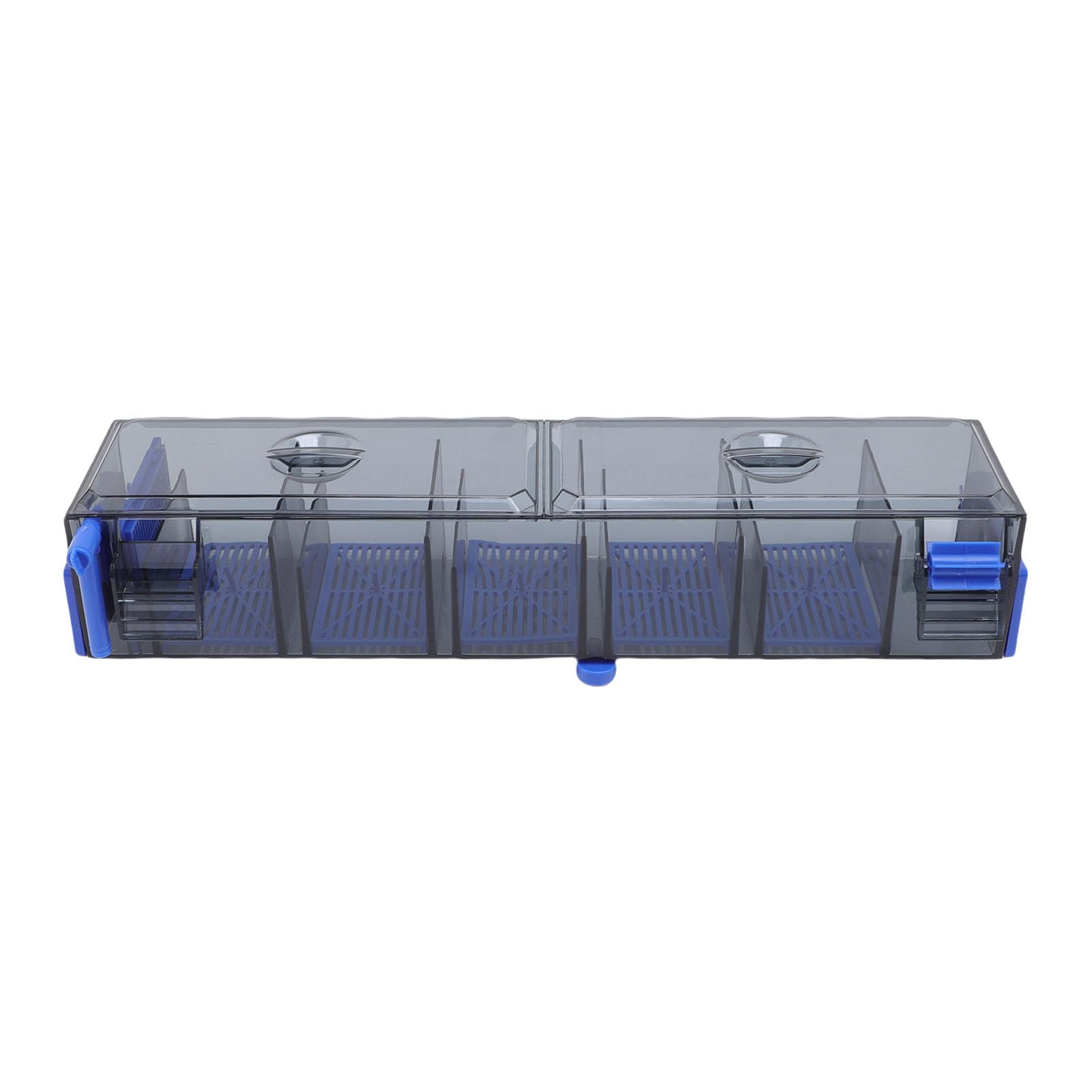 Luocute Aquariumfilter, Externer Filter für Aquarium Double Suspension Wasserfall Progressive Filtrationssystem Fischtank Am Filter Hängen (EU-Stecker 220V)