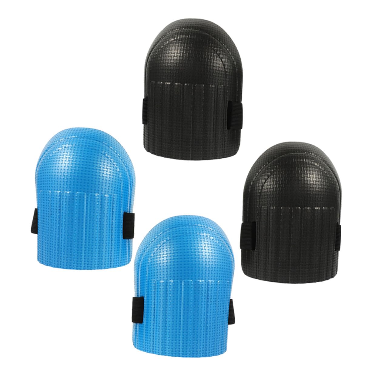 2 Pairs Construction Work Knee Pads with Foam Cushion, Sturdy Ergonomic Gardening and Flooring Kneepads for Men and Women, Anti-slip Protective Pads for Heavy-duty Use