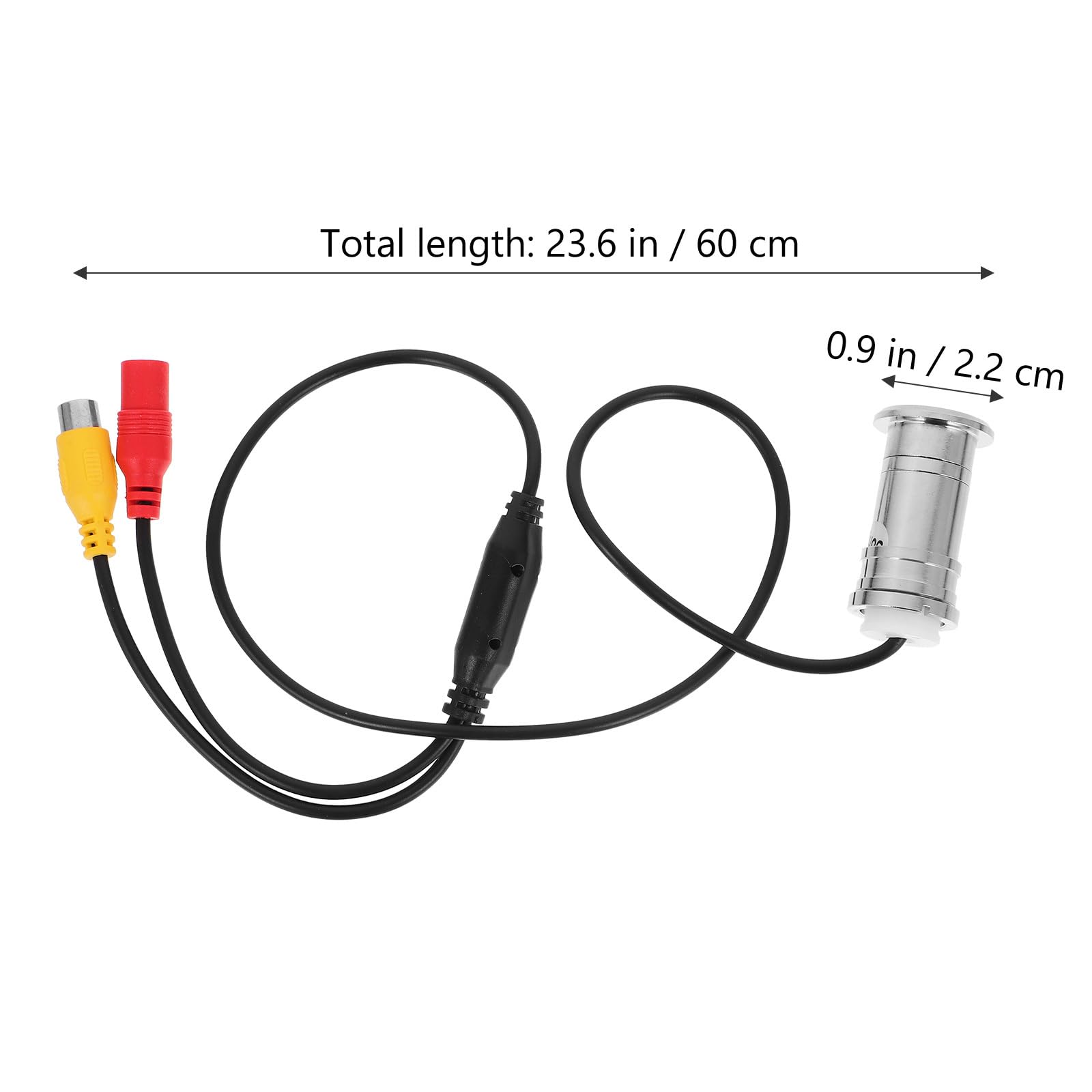 Mobestech Surveillance de la caméra Viedo avec câble de caméra vidéo, câble de caméra vidéo, oculaire de trou, de et mini caméra