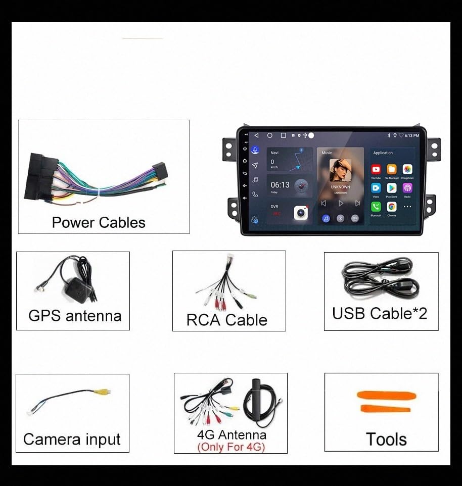 Sistema WiFi y RDS para Mitsubishi Outlander 2008-2015 5
