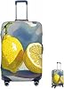 Luggage Cover 65-95CM Elastic Suitcase Cover Protector Lemon Fruit Luggage Covers Anti-Scratch Washable Carry On Suitcase Protector Decoraitve Covers L