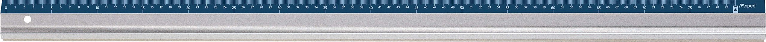 Maped Linea M176080 Cutting Ruler 80 cm Aluminium Grey