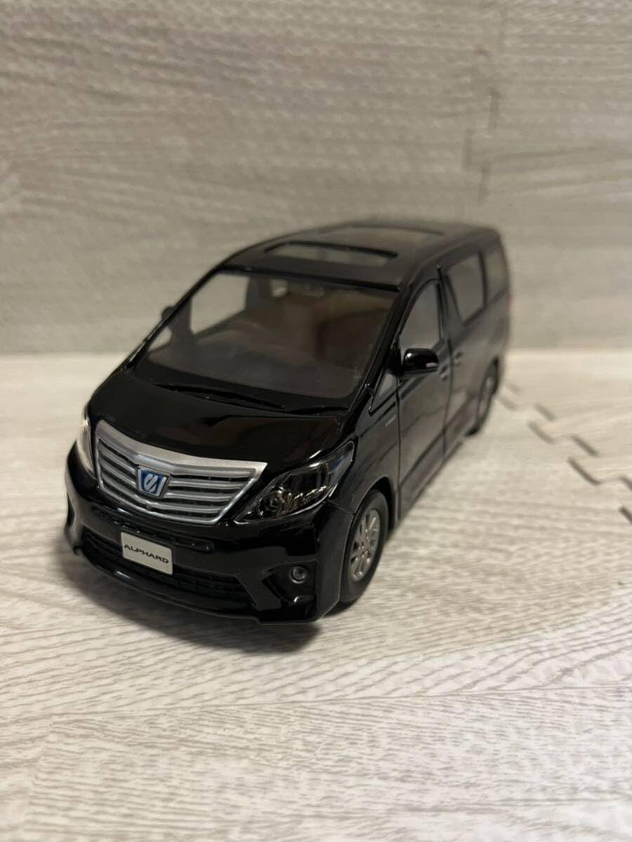 トヨタ アルファード 1/30 後期 カラーサンプル 非売品 ブラック系