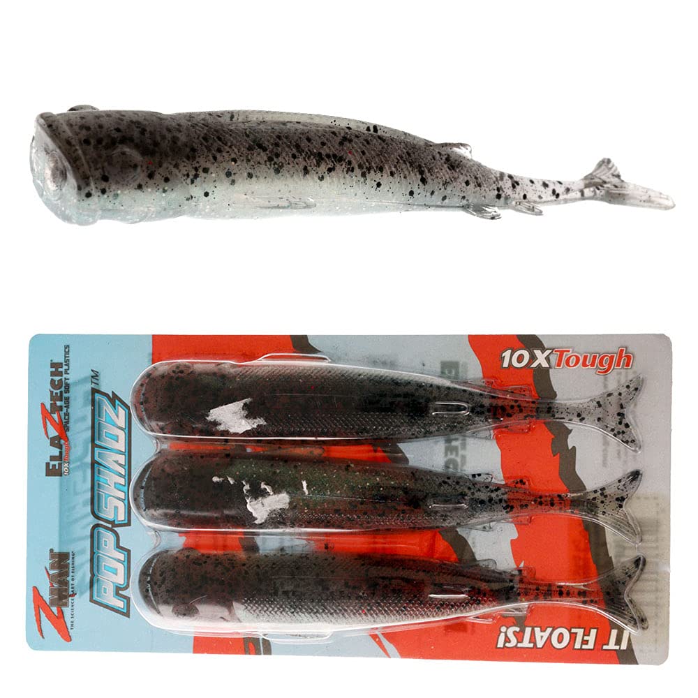 Z-Man Pop ShadZ Bag, Mud Minnow, 5"