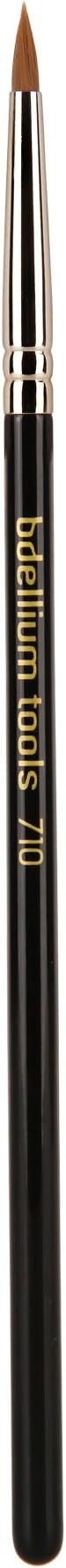 Bdellium ToolsProfessional Makeup Brush - Maestro Series 710 Eye Liner - With Soft Synthetic Fibers, For Creating Various Liner Styles (Black, 1pc)