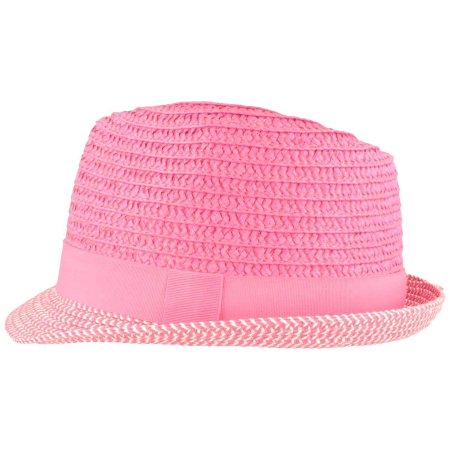Breiter Kinder Strohhut Sommerhut Sonnenhut 100% Papier Hut Für Junge & Mädchen - Besonders Leicht & Knautschbar