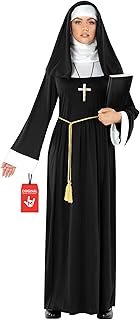 Nun Outfit Women, Plus Size Nun Costume For Women, Religious Costumes For Adults, Women's Halloween Costumes