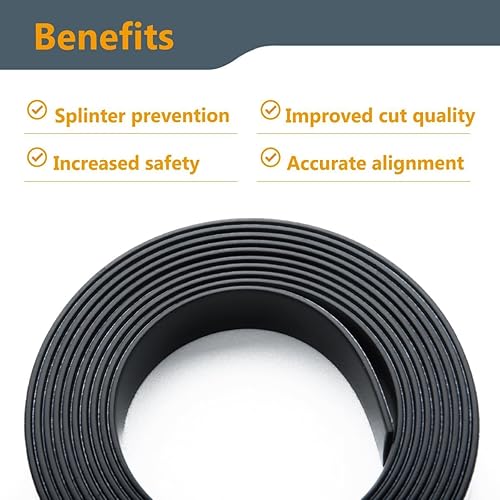 Miniatura 55 de POWERTEC 71411 60" Track Saw Guide Rail Bag for Festool, Makita, and DEWALT, W/Dual-Sided Padding for Secure Rail Placement