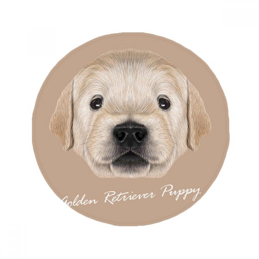 Tapis de salle de bain Golden Retriever pour créer une ambiance chaleureuse au salon