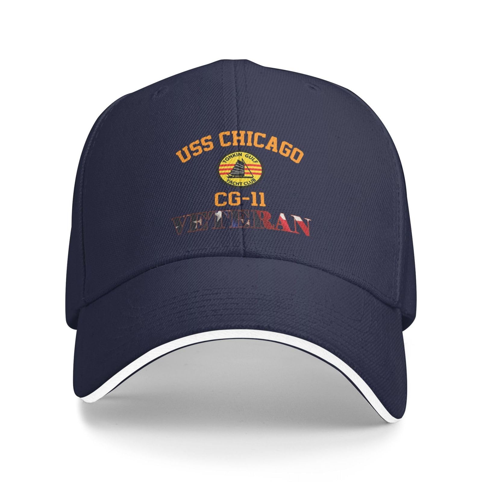 SAKSHUUSS Chicago Cg-11 Unisex Jeans Caps Baseball Cap Sandwich Caps