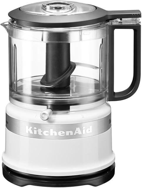 KitchenAid 5KFC3516 Classic Mini Food Processor, 240 W, 830 ml, White, 5KFC3516BWH