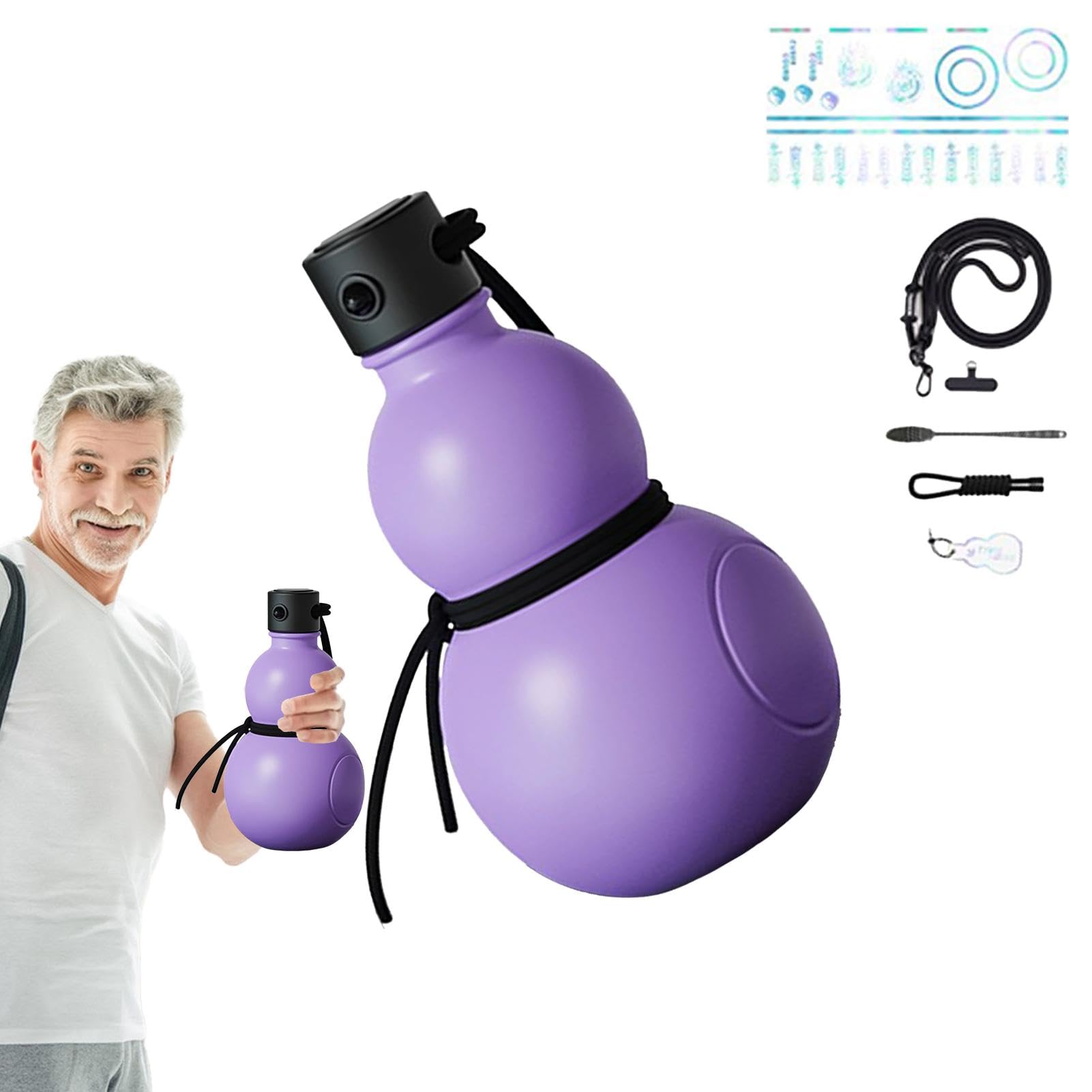 Bouteilles de citrouille de sport portables pour vos randonnées et pique-niques en plein air