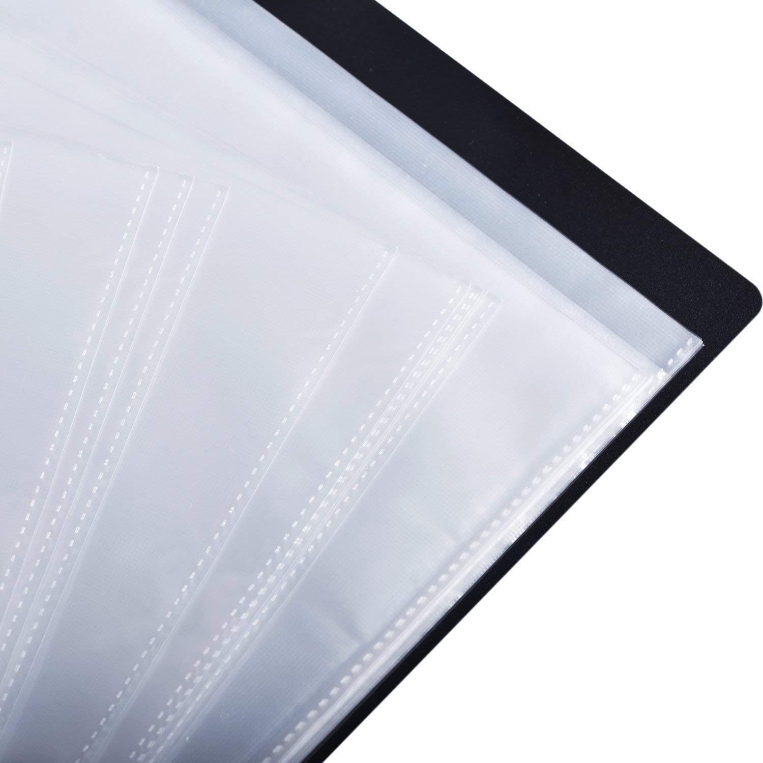 Music File Folder Document Wallets A4 Size 40 Pages Sheet Music Folder Music Themed Plastic Storage Documents Holder Bag - Image 4