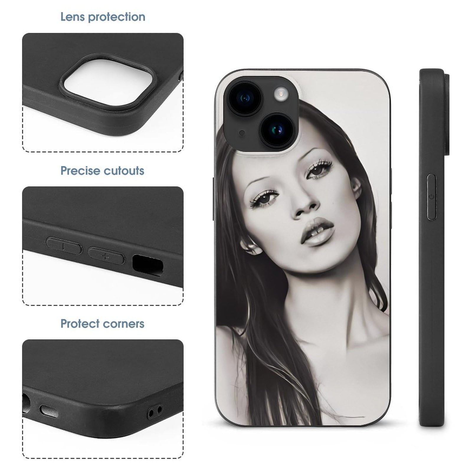 ケイト・モス kate Amazon.co.jp: ケイト・モスKate Moss iPhone 15 携帯電話ケース