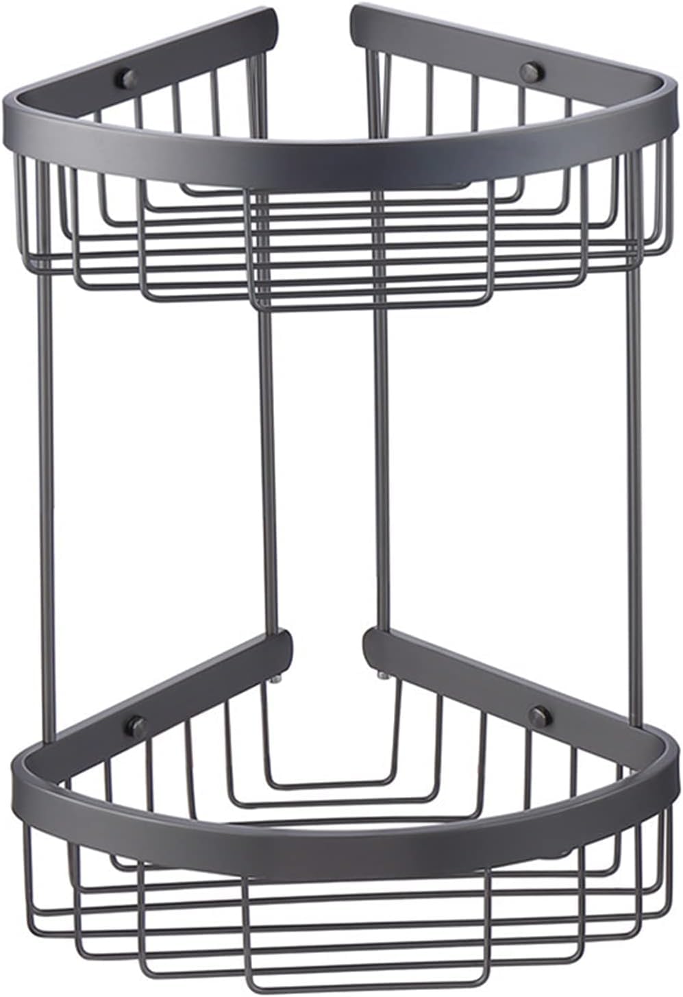 Corner Shower Caddy Bathroom Organiser Wall Mounted Shower Storage Rack Rustproof Waterproof Stainless Steel Organizer Storage for Bathroom