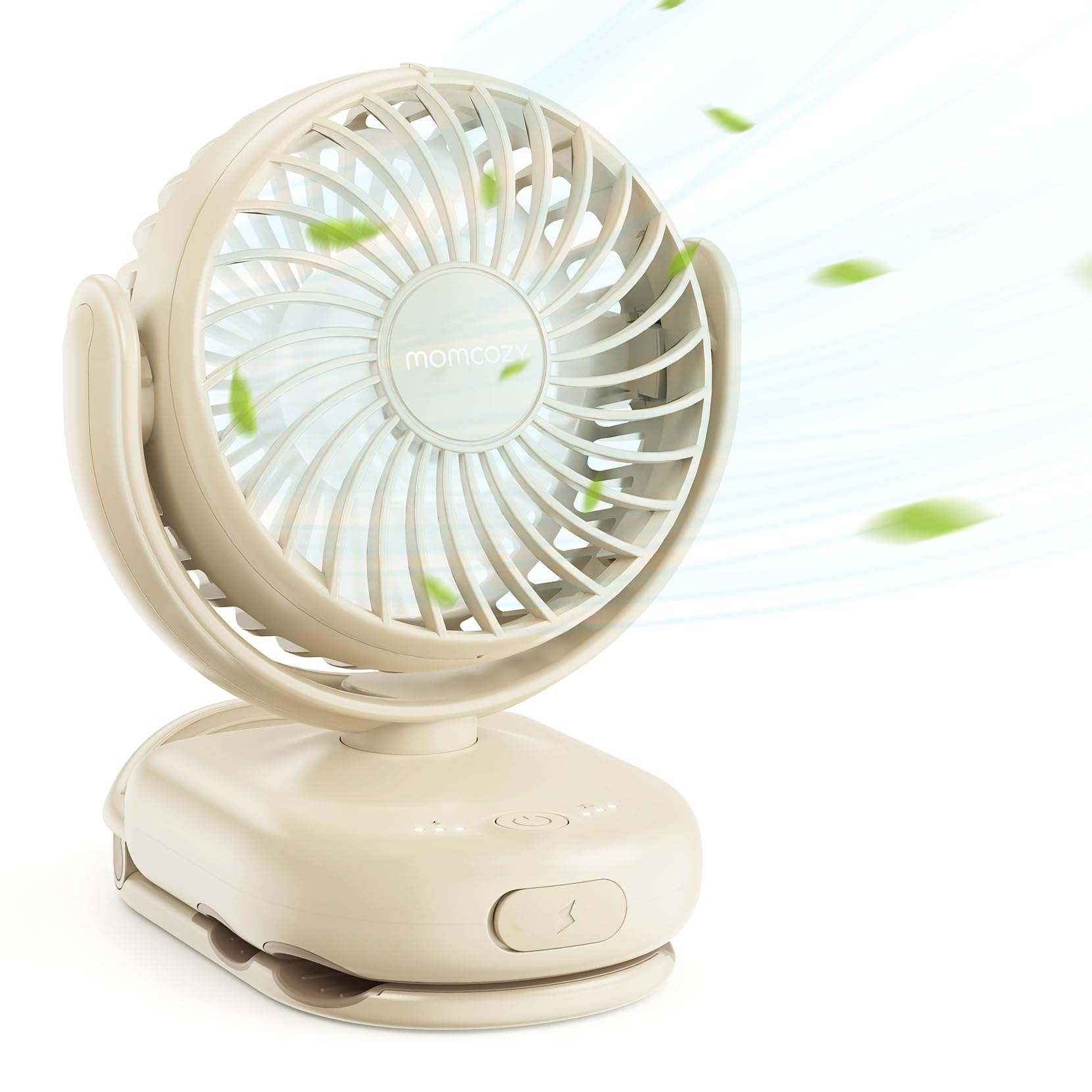 JANTJE＿ONTEMBAARミラー付きPortable fan Amazon.com: Momcozy Portable Stroller Fan with Clip | 4-Speed Mini
